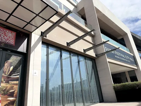 Architectural steel cladding and canopy