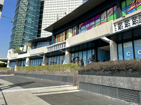 Architectural steel cladding and canopy