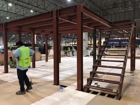 Exhibition stand structure